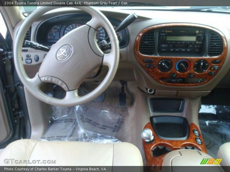Phantom Gray Pearl / Oak 2004 Toyota Tundra Limited Double Cab 4x4