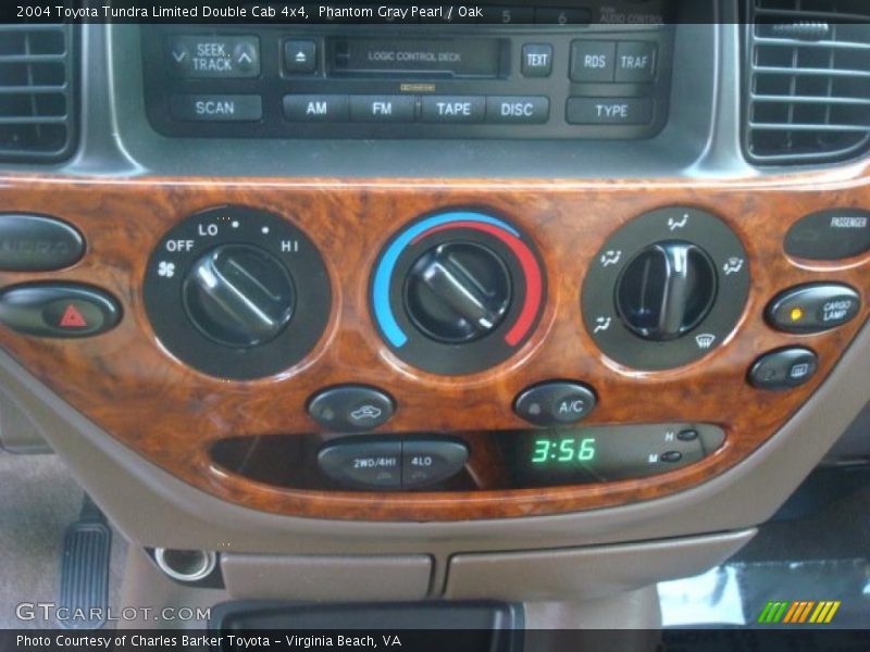 Phantom Gray Pearl / Oak 2004 Toyota Tundra Limited Double Cab 4x4