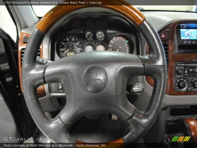 Solano Black Pearl / Charcoal 2003 Mitsubishi Montero Limited 4x4