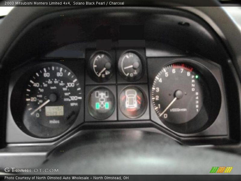 Solano Black Pearl / Charcoal 2003 Mitsubishi Montero Limited 4x4