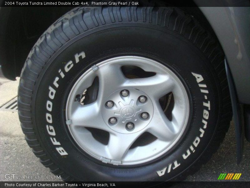 Phantom Gray Pearl / Oak 2004 Toyota Tundra Limited Double Cab 4x4