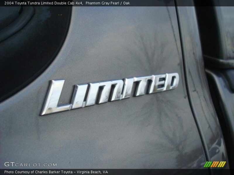 Phantom Gray Pearl / Oak 2004 Toyota Tundra Limited Double Cab 4x4