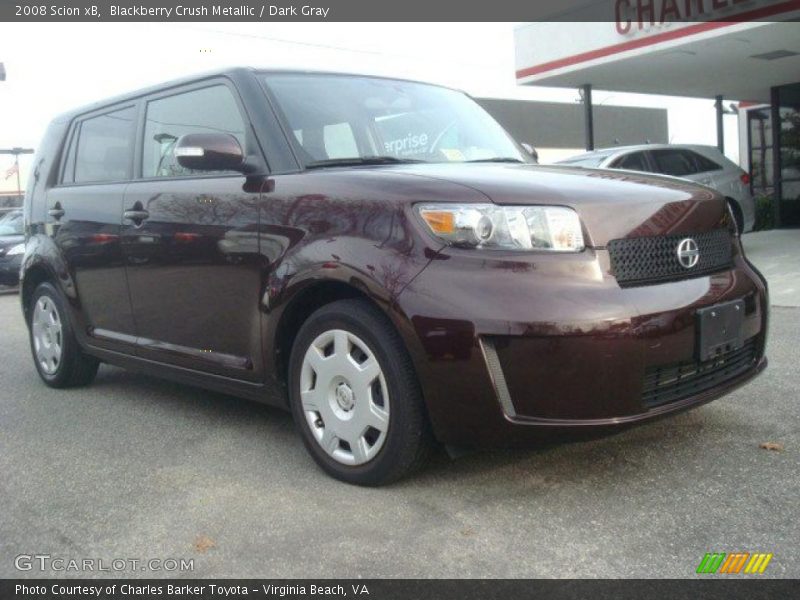 Blackberry Crush Metallic / Dark Gray 2008 Scion xB