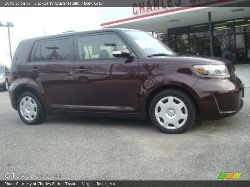 Blackberry Crush Metallic / Dark Gray 2008 Scion xB
