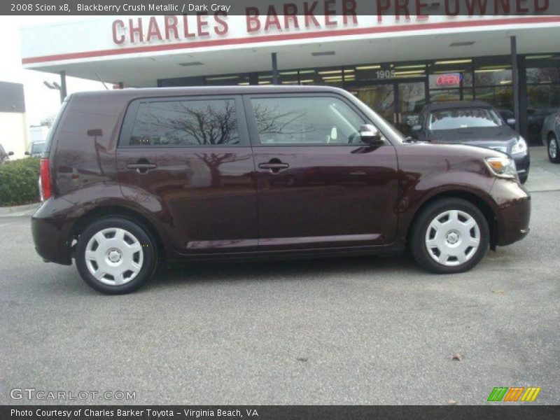 Blackberry Crush Metallic / Dark Gray 2008 Scion xB