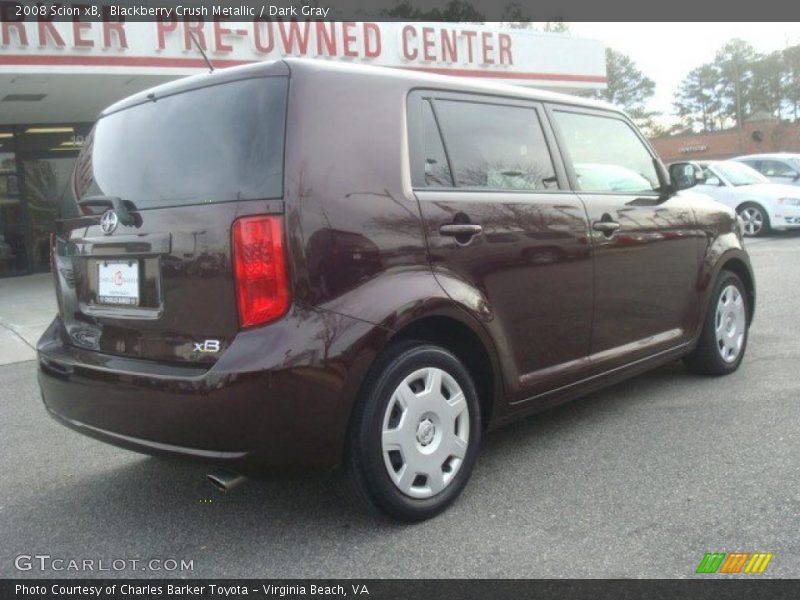 Blackberry Crush Metallic / Dark Gray 2008 Scion xB