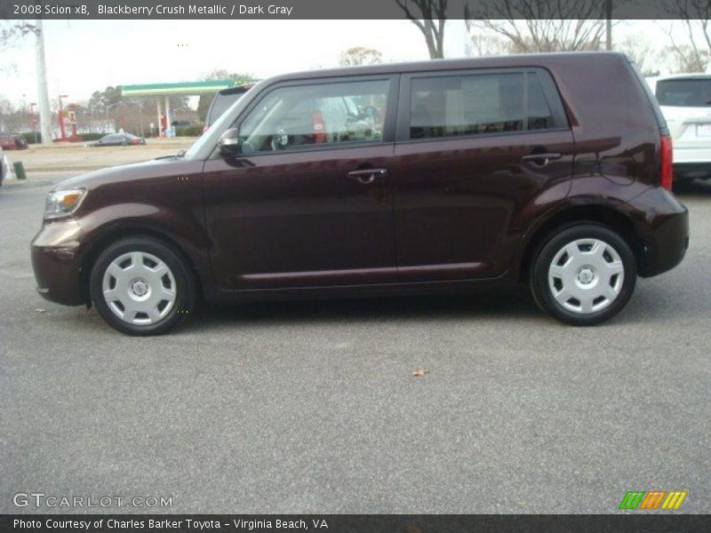 Blackberry Crush Metallic / Dark Gray 2008 Scion xB