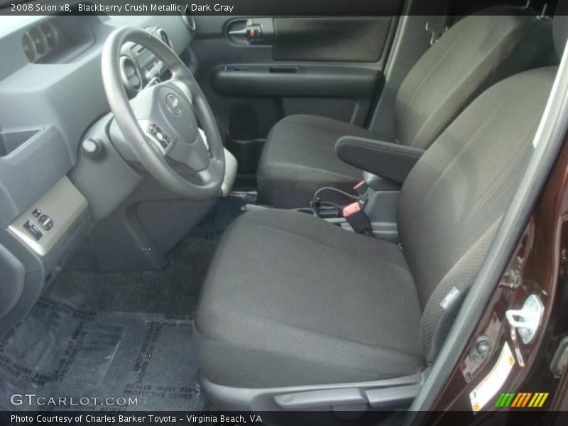 Blackberry Crush Metallic / Dark Gray 2008 Scion xB