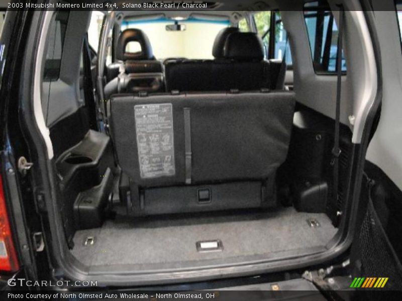 Solano Black Pearl / Charcoal 2003 Mitsubishi Montero Limited 4x4