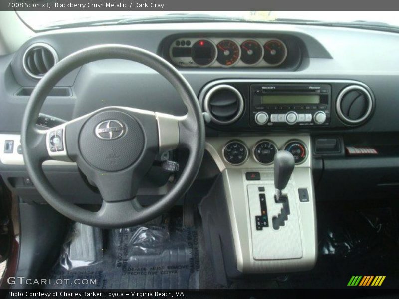 Blackberry Crush Metallic / Dark Gray 2008 Scion xB