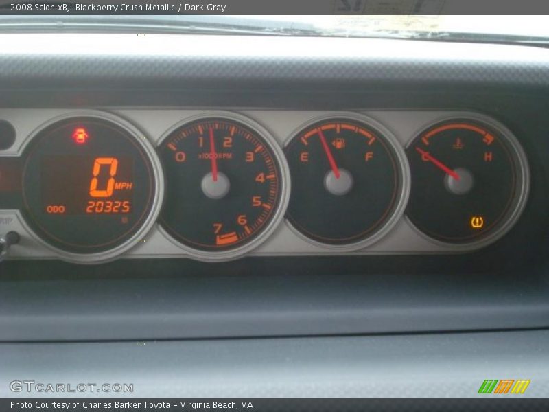 Blackberry Crush Metallic / Dark Gray 2008 Scion xB