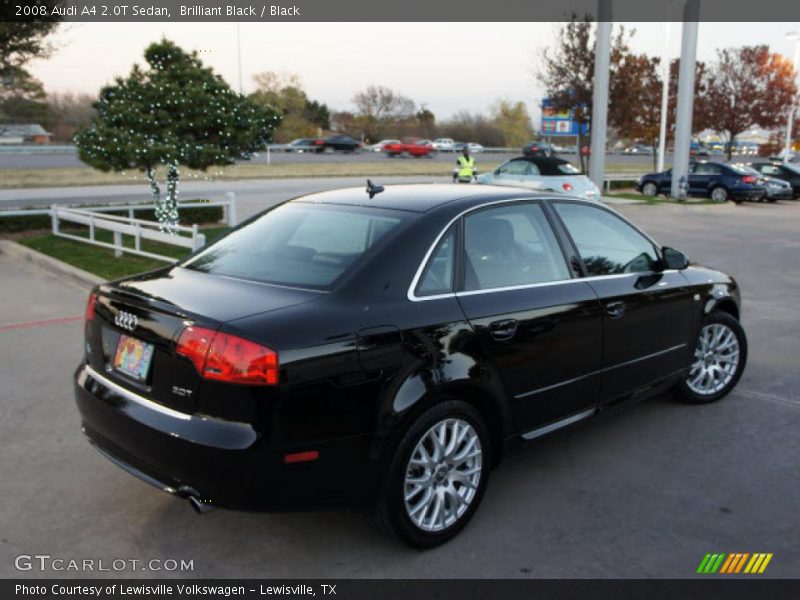Brilliant Black / Black 2008 Audi A4 2.0T Sedan