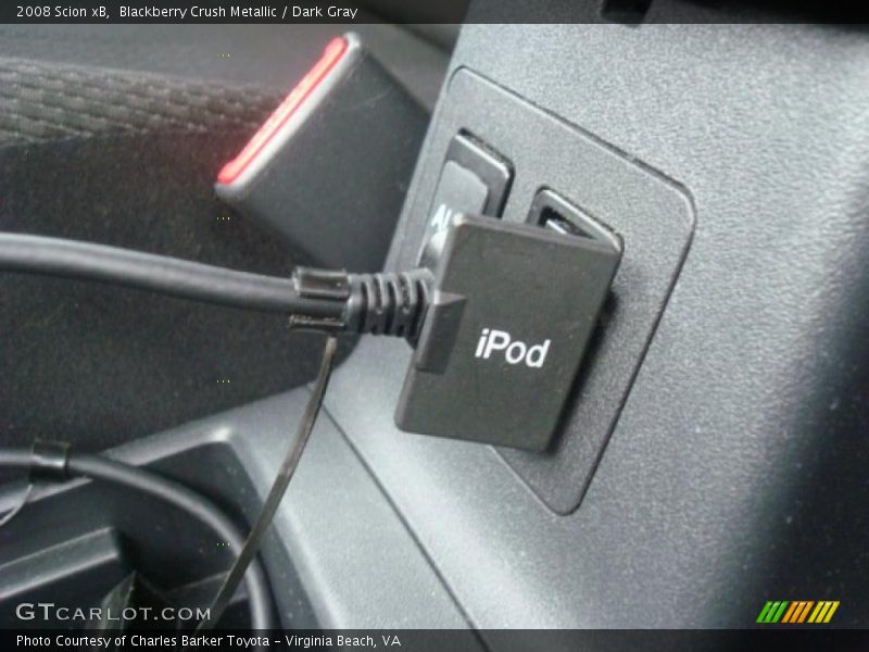 Blackberry Crush Metallic / Dark Gray 2008 Scion xB