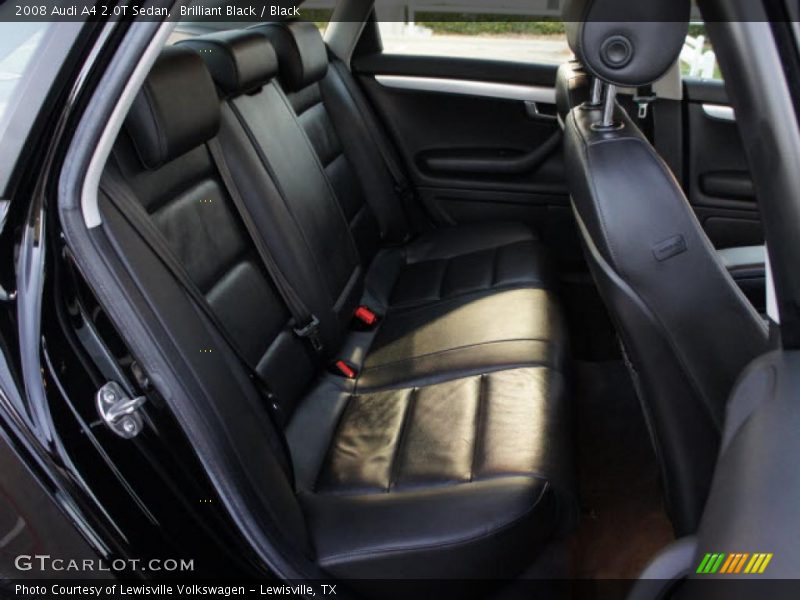 Brilliant Black / Black 2008 Audi A4 2.0T Sedan