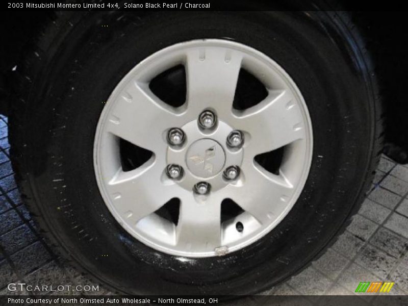 Solano Black Pearl / Charcoal 2003 Mitsubishi Montero Limited 4x4