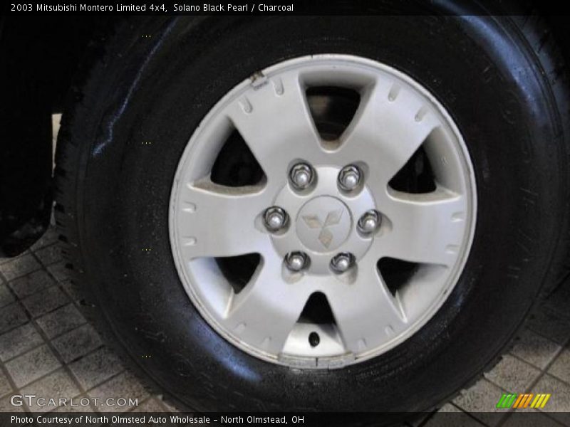 Solano Black Pearl / Charcoal 2003 Mitsubishi Montero Limited 4x4