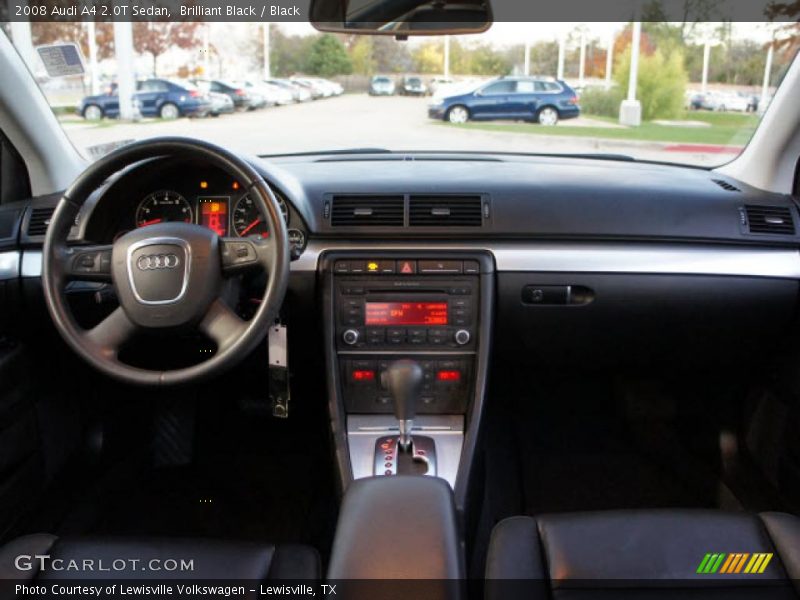 Brilliant Black / Black 2008 Audi A4 2.0T Sedan