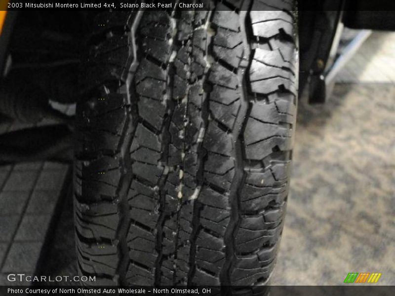 Solano Black Pearl / Charcoal 2003 Mitsubishi Montero Limited 4x4