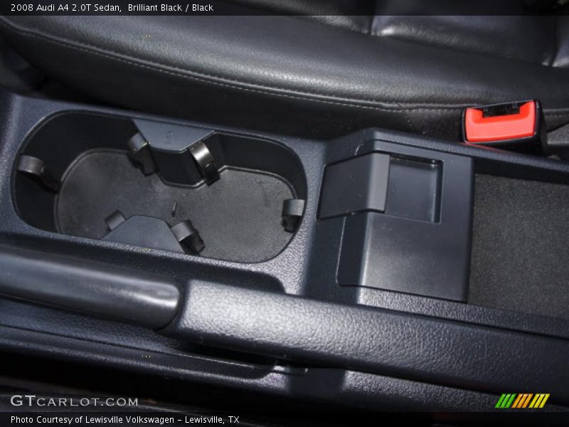 Brilliant Black / Black 2008 Audi A4 2.0T Sedan