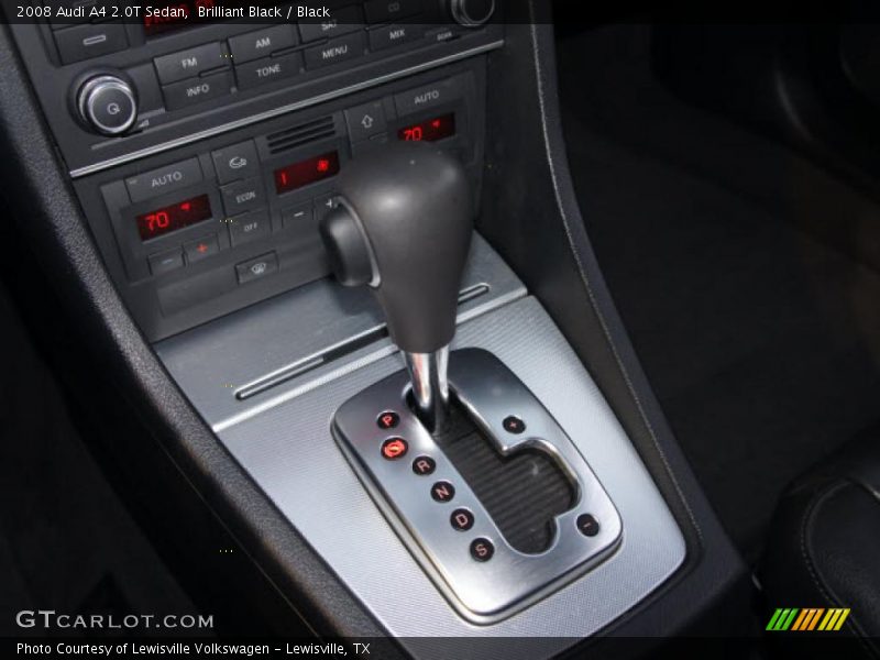 Brilliant Black / Black 2008 Audi A4 2.0T Sedan