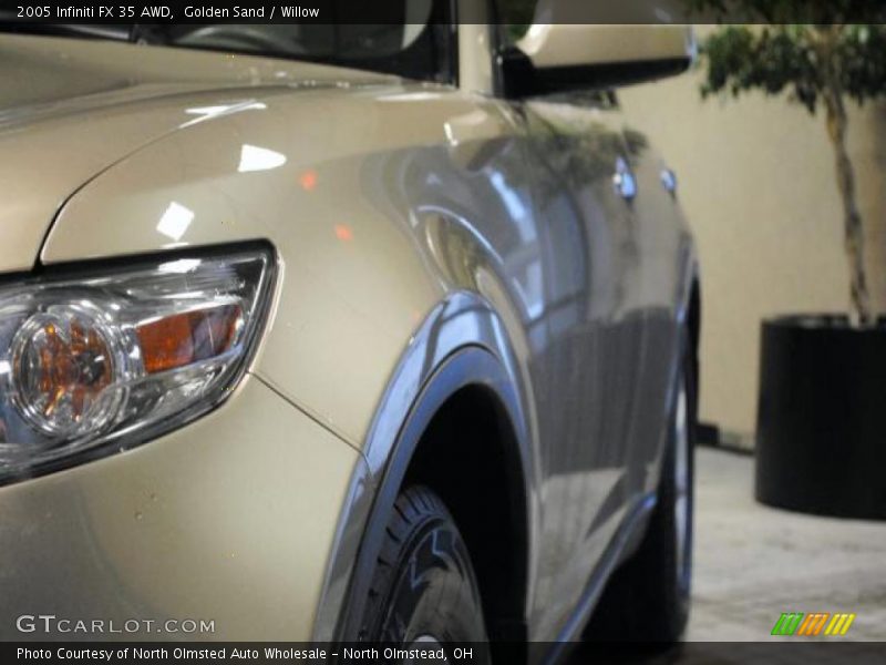 Golden Sand / Willow 2005 Infiniti FX 35 AWD