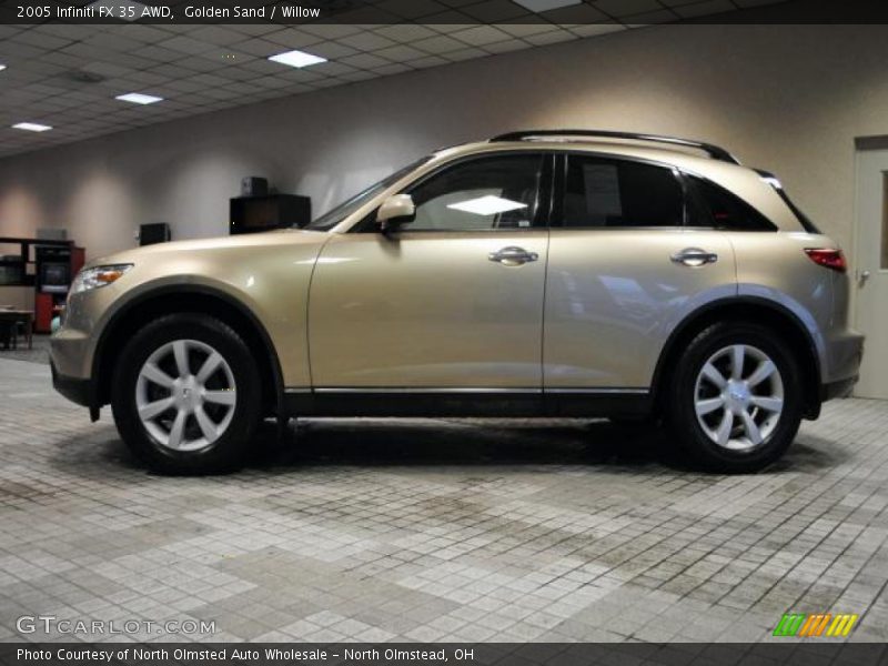 Golden Sand / Willow 2005 Infiniti FX 35 AWD