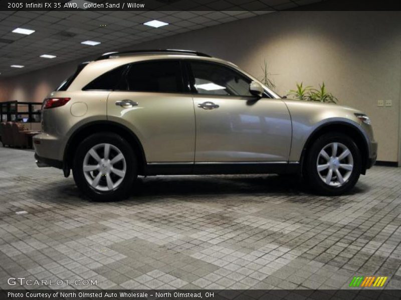 Golden Sand / Willow 2005 Infiniti FX 35 AWD
