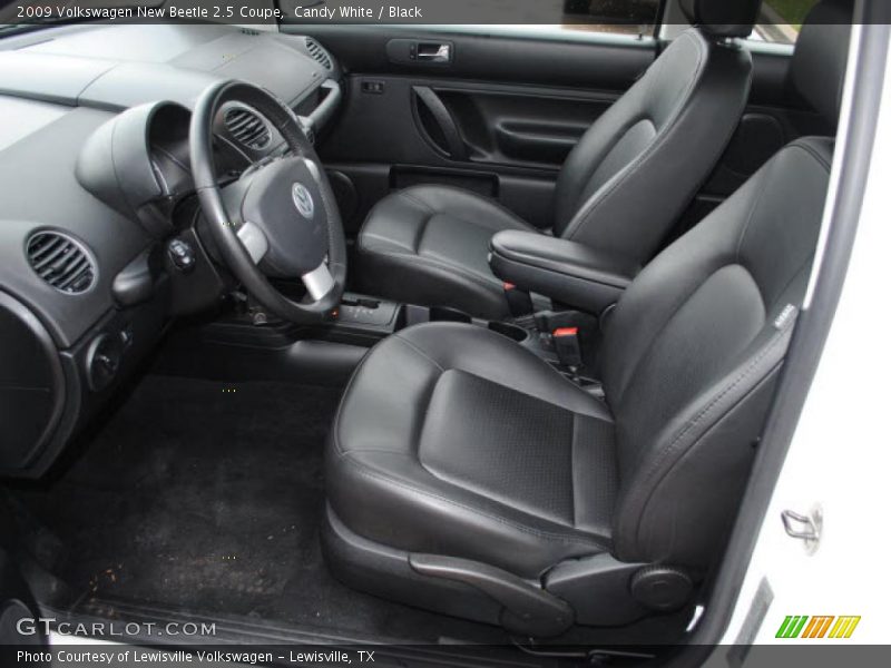  2009 New Beetle 2.5 Coupe Black Interior