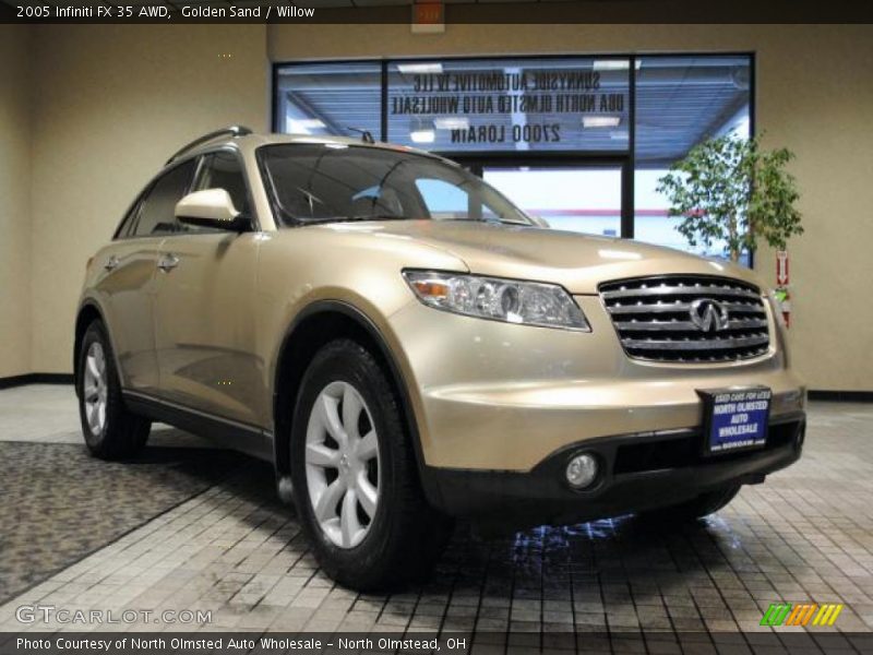 Golden Sand / Willow 2005 Infiniti FX 35 AWD