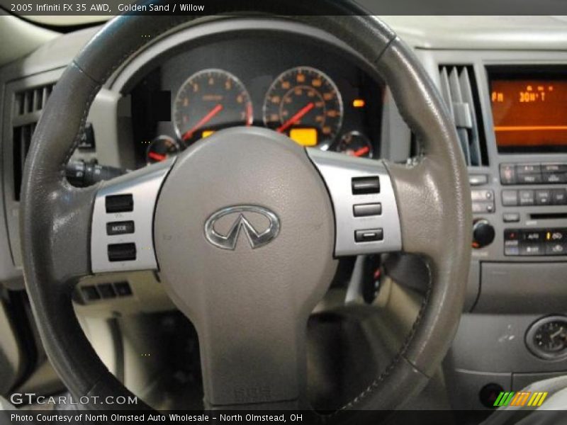 Golden Sand / Willow 2005 Infiniti FX 35 AWD