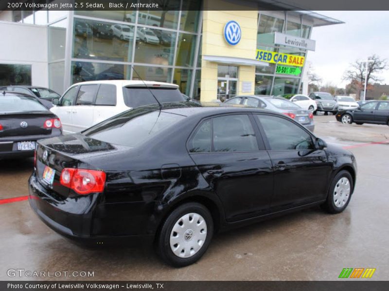 Black / Anthracite 2007 Volkswagen Jetta 2.5 Sedan