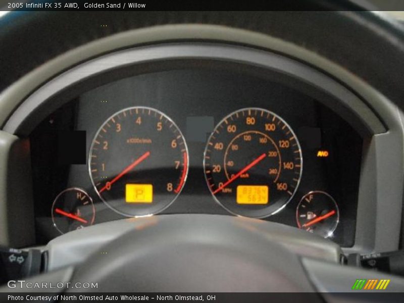 Golden Sand / Willow 2005 Infiniti FX 35 AWD
