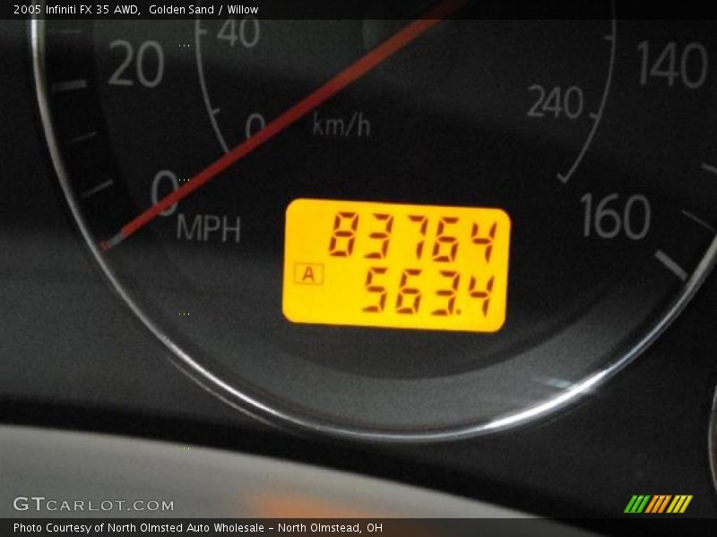 Golden Sand / Willow 2005 Infiniti FX 35 AWD