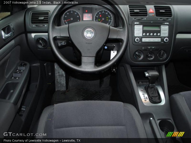 Black / Anthracite 2007 Volkswagen Jetta 2.5 Sedan