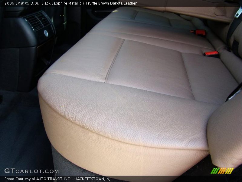 Black Sapphire Metallic / Truffle Brown Dakota Leather 2006 BMW X5 3.0i