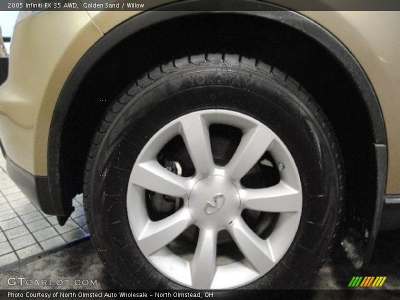 Golden Sand / Willow 2005 Infiniti FX 35 AWD