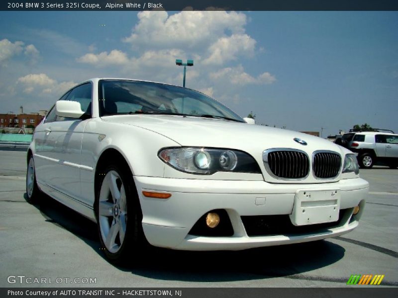 Alpine White / Black 2004 BMW 3 Series 325i Coupe