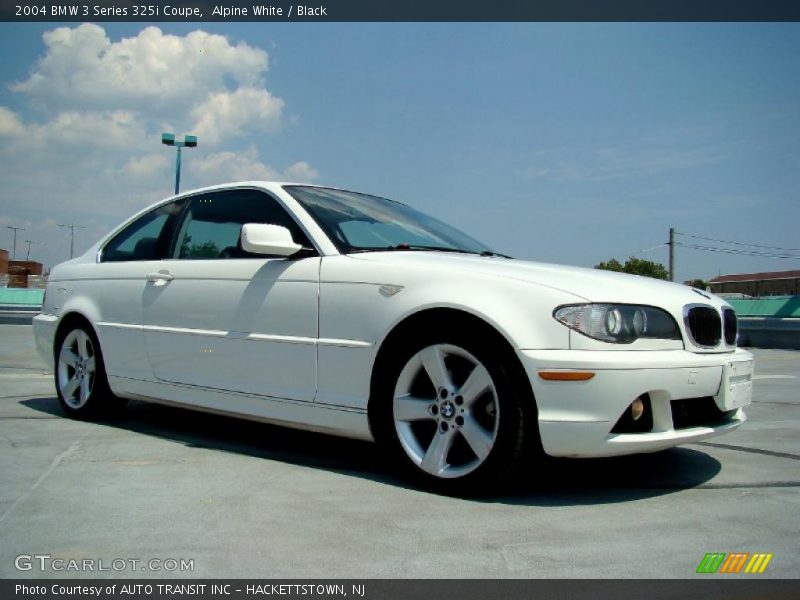 Alpine White / Black 2004 BMW 3 Series 325i Coupe