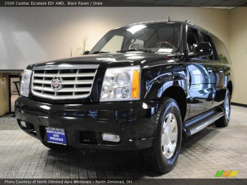 Black Raven / Shale 2006 Cadillac Escalade ESV AWD