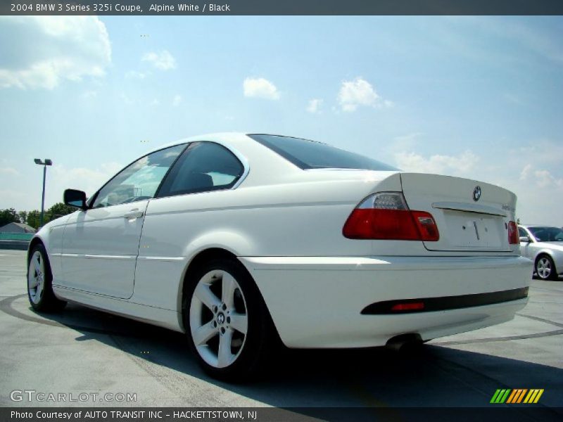 Alpine White / Black 2004 BMW 3 Series 325i Coupe