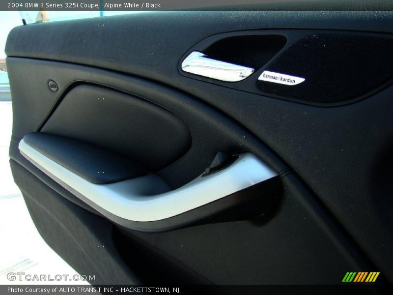 Alpine White / Black 2004 BMW 3 Series 325i Coupe