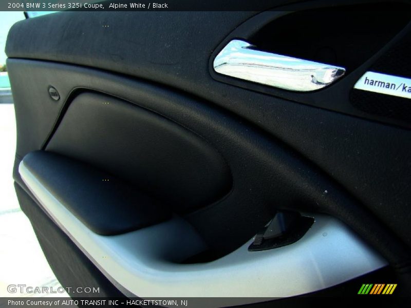 Alpine White / Black 2004 BMW 3 Series 325i Coupe
