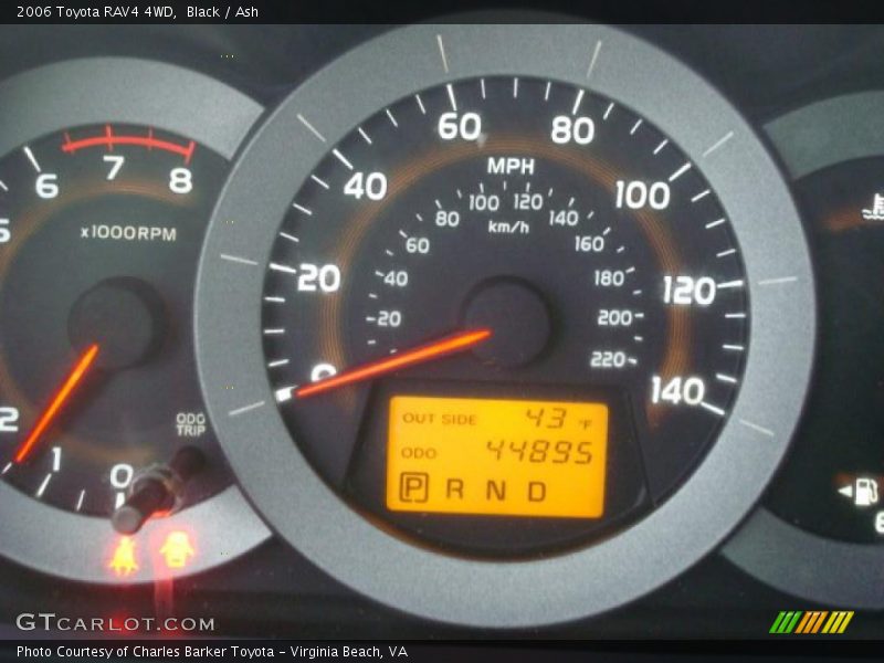 Black / Ash 2006 Toyota RAV4 4WD