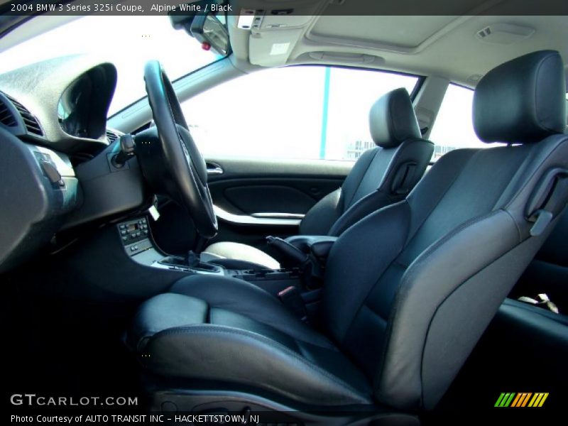 Alpine White / Black 2004 BMW 3 Series 325i Coupe