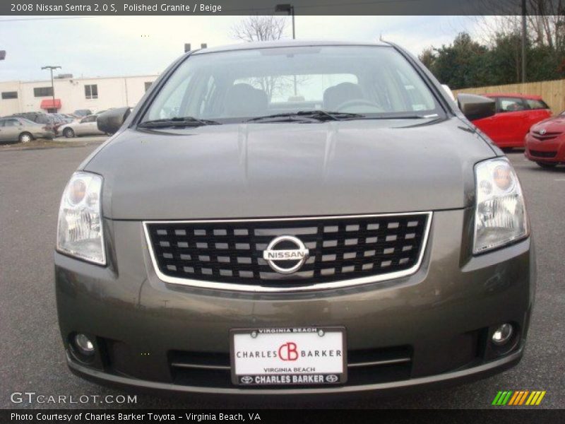Polished Granite / Beige 2008 Nissan Sentra 2.0 S
