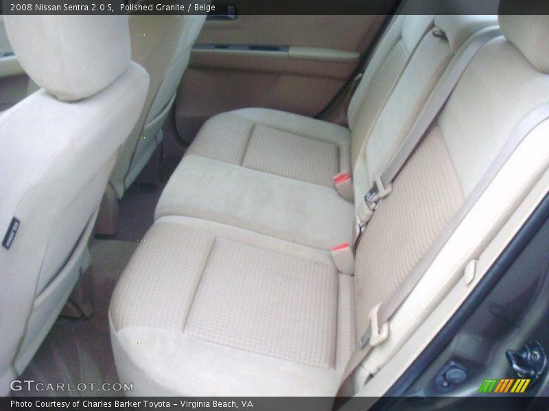 Polished Granite / Beige 2008 Nissan Sentra 2.0 S