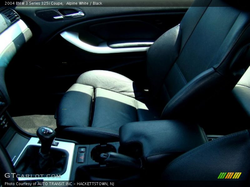 Alpine White / Black 2004 BMW 3 Series 325i Coupe