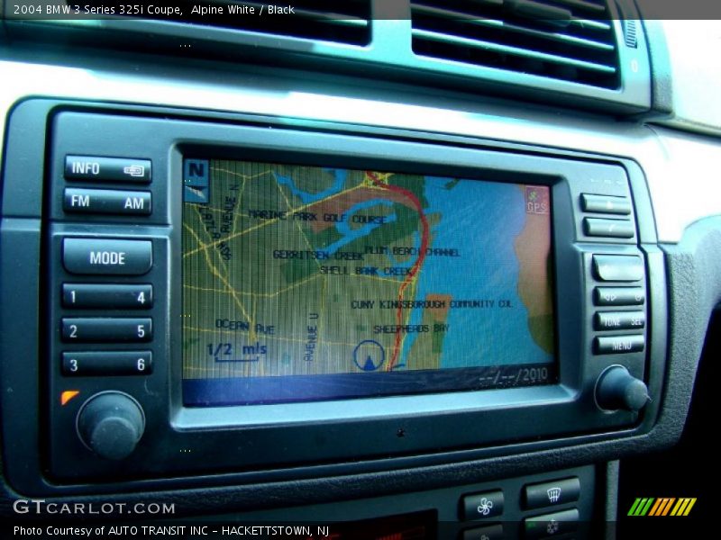 Navigation of 2004 3 Series 325i Coupe