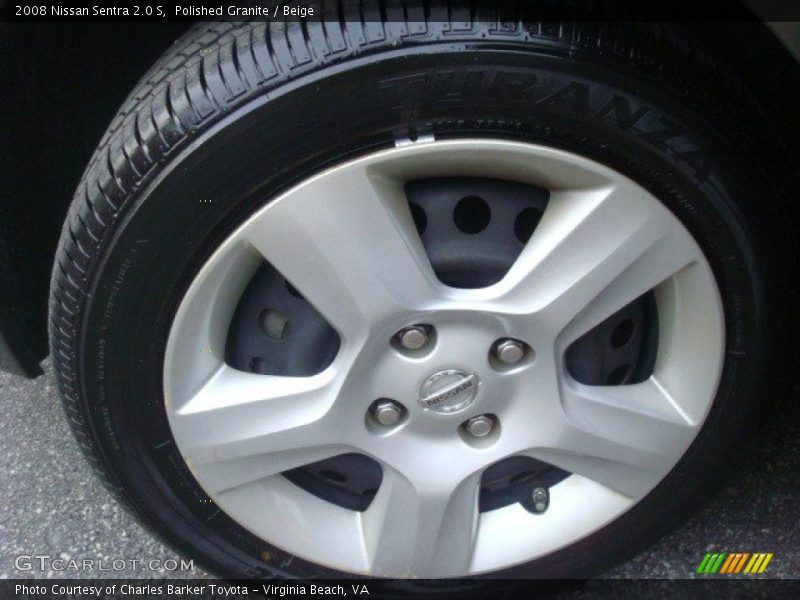Polished Granite / Beige 2008 Nissan Sentra 2.0 S