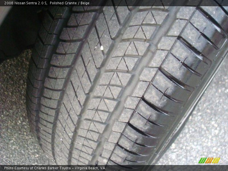 Polished Granite / Beige 2008 Nissan Sentra 2.0 S